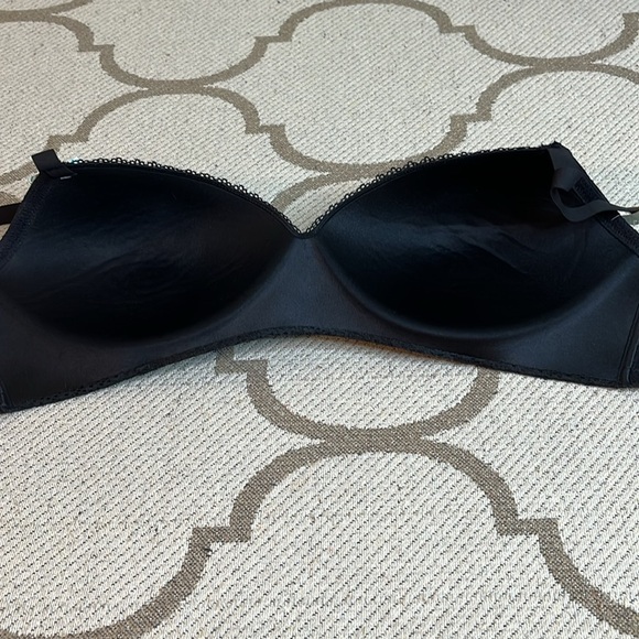 Maidenform black wireless lace trim soft cup bra - Picture 4 of 16